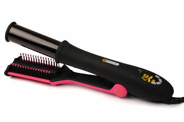 Two Instyler Australia Rotating Irons Black - Click Image to Close